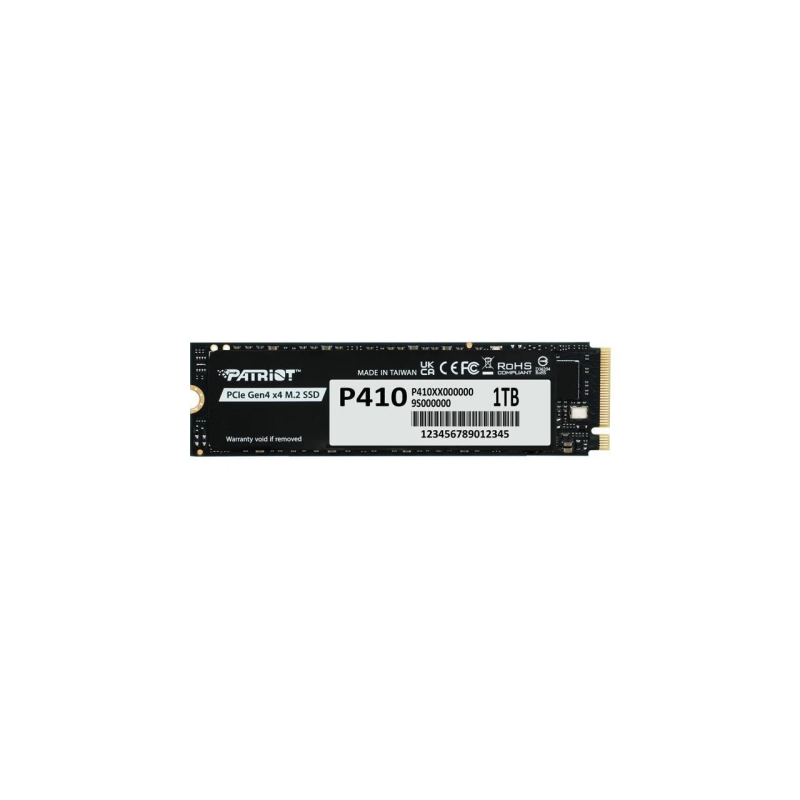 Ssd 1tb patriot p410 m2 nero [p410p1tbm28h]