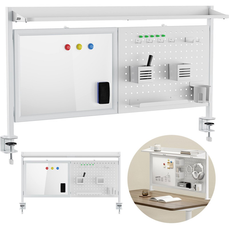 Divisorio/organizzatore ergo office er-301w per scrivania max