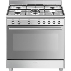 Cucina a gas smeg classica sx91gm libera installazione 90x60cm 5
