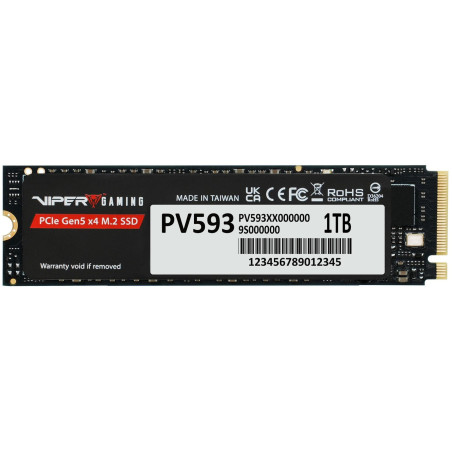 Ssd 1tb patriot viper pv593 m2/pcie nero [dgpatwkt0100002]