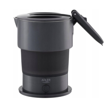 Bollitore elettrico adler ad 1377 0.6l 600w grigio [ad 1377g]