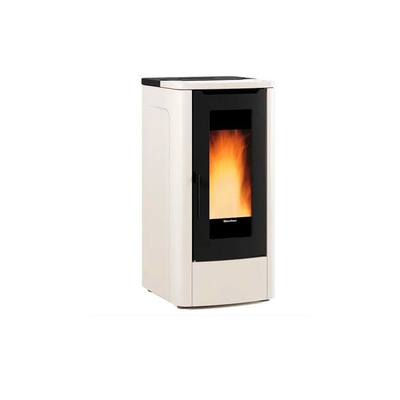 Stufa pellet extraflame 1295201 teorema 5.0 avorio