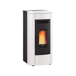Stufa pellet extraflame klaudia 5.0 evo bianco