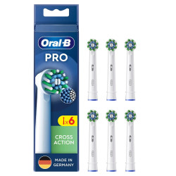 Testine di ricambio oral-b pro cross action per spazzolino elettrico