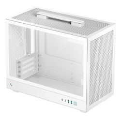 Case deepcool ch160 plus micro atx mini-itx bianco [r-ch160-whngm0-g]