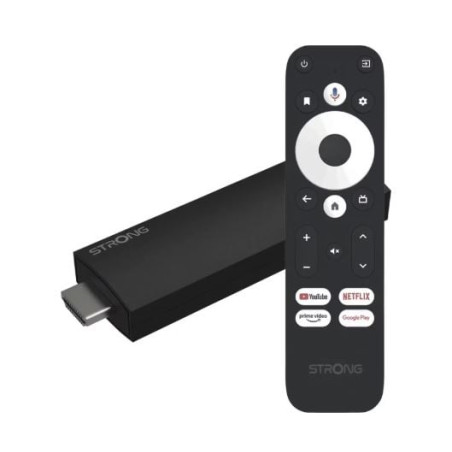Lettore multimediale tv strong leapuna stick google tv 4k nero [leapuna]