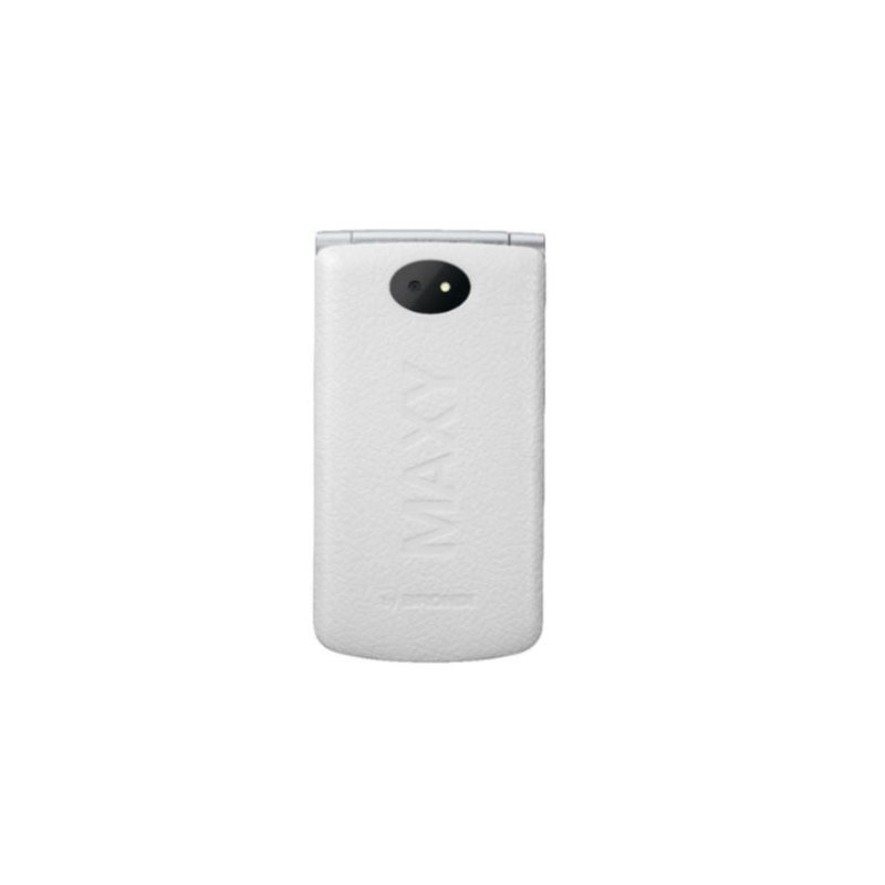 Cellulare brondi maxy 2.8" 2g dual sim 1000mah bianco [10283001]