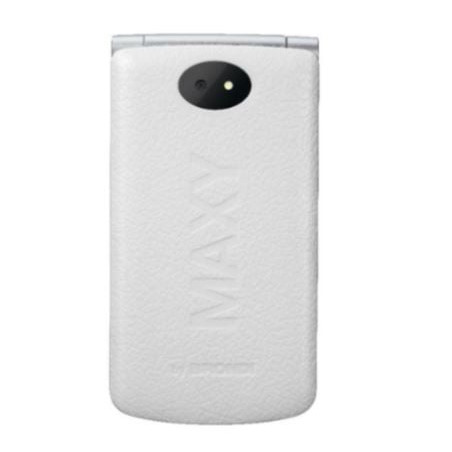Cellulare brondi maxy 2.8" 2g dual sim 1000mah bianco [10283001]