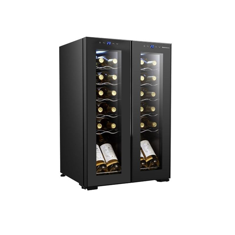 Cantinetta melchioni vermentino 18c dual 24 bottiglie classe g nero