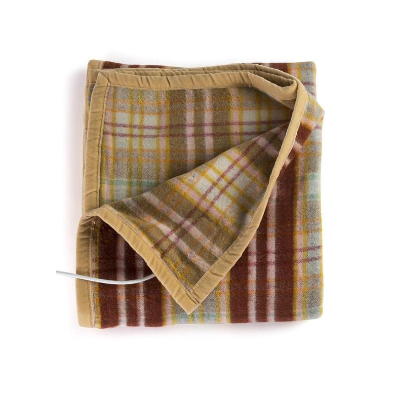 Coperta elettrica lancalor per letto matrimoniale 190x220cm multicolore