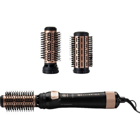 Spazzola ad aria imetec my pro revolution bhs4 1000w oro rosa/nero