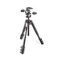 Treppiede manfrotto 190 alu 4 segmenti set mk190xpro4-3w [mk190xpro4-3w]