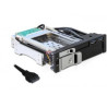 Adattatore hard disk delock 5,25 per 2,5/3,5 sas/sata hdd + 2xusb