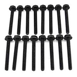 Xspc radiator l?fterschrauben typ 6-32, 30mm (16 st?ck) -