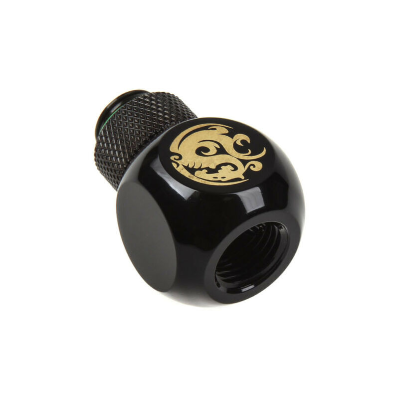 Adattatore bitspower q da g1 / 4 pollici a 2x ig 1/4 pollici, ruotabile