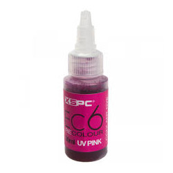 Liquido watercooling xspc ec6 recolour dye xspc uv pink - 30ml