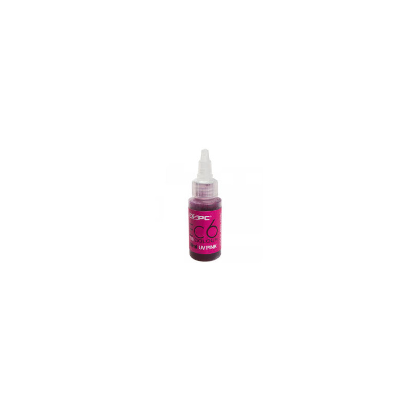 Liquido watercooling xspc ec6 recolour dye xspc uv pink - 30ml