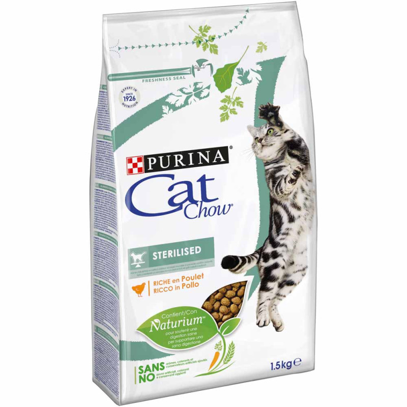 Mangime secco purina pollame adulto per gatti 1.5kg