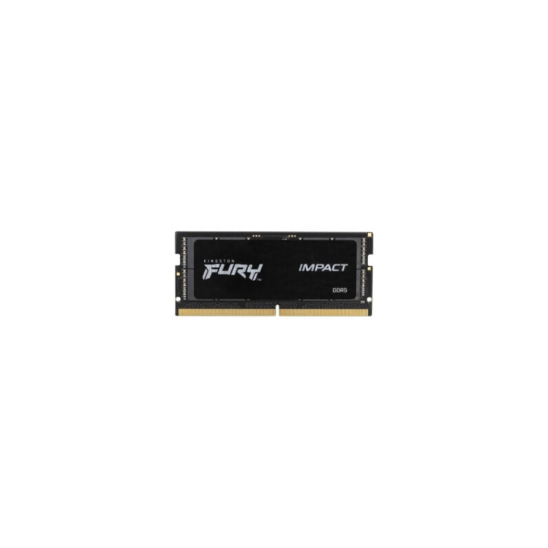 Ram so-dimm ddr5 16gb kingston fury impact 4800mhz/cl38/nero