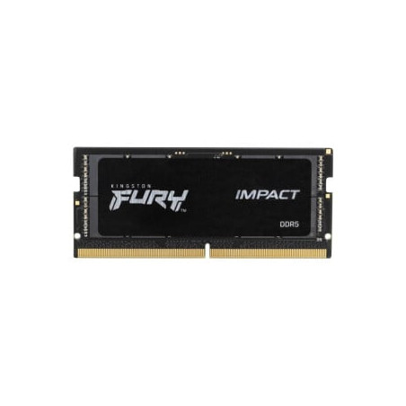 Ram so-dimm ddr5 16gb kingston fury impact 4800mhz/cl38/nero
