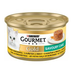 Mangime umido purina nestle gourmet gold torta salata con pollo e