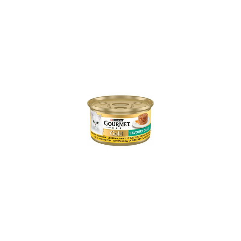 Mangime umido purina nestle gourmet gold torta salata con pollo e