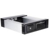 Cassetto silverstone fs301 per 3.5" bianco/nero [sst-fs301]