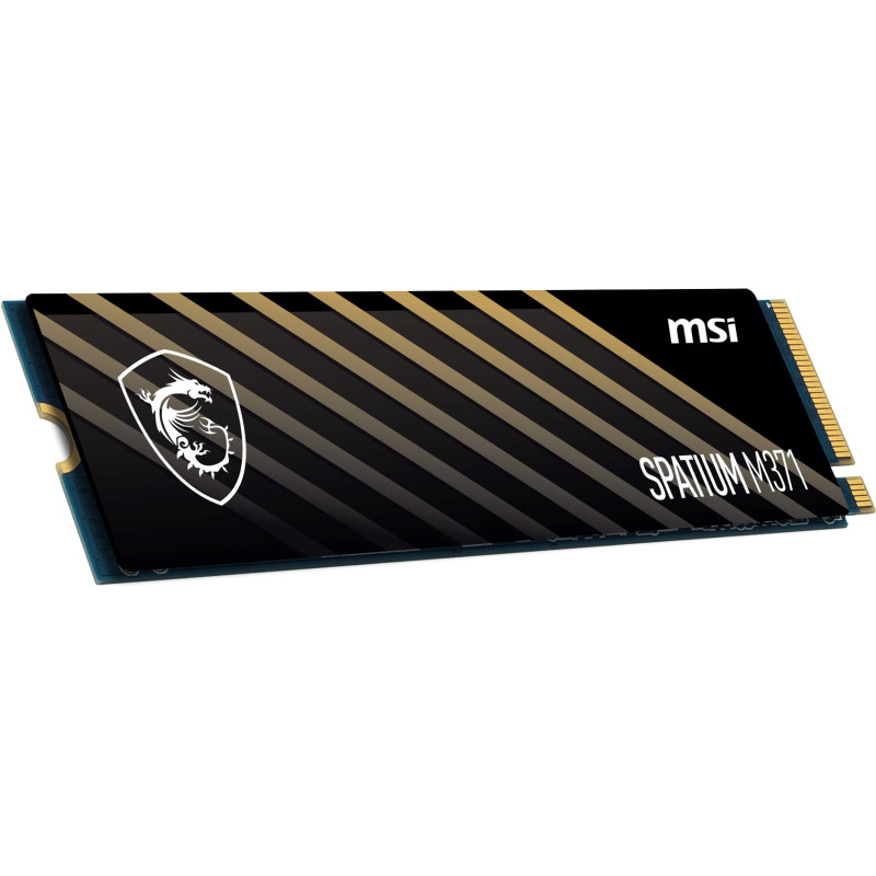 Ssd 500gb msi spatium m371 pcie 4.0 m.2 nero [s78-440k160-p83]