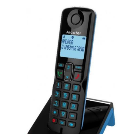Fisso alcatel telefonol s280 blu [atl1425383]