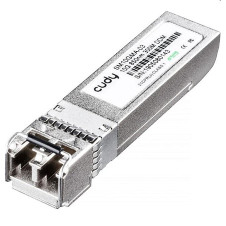 Transceiver cudy sm10gma-03 modulo sfp+ 10gbps fino 300m a 850nm