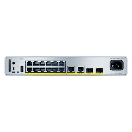Switch cisco c9200cx-12p-2x2g-e gestito rj-45 porte