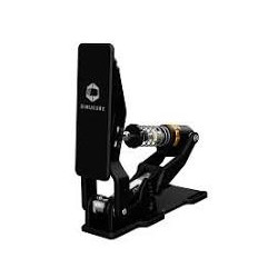 Pedeliera simucube activepedal a pedale regolabile 8x24.5cm nero/giallo