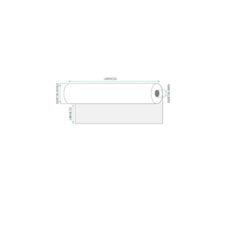 Carta in rotolo per plotter rotolificio pugliese d62p29-8814