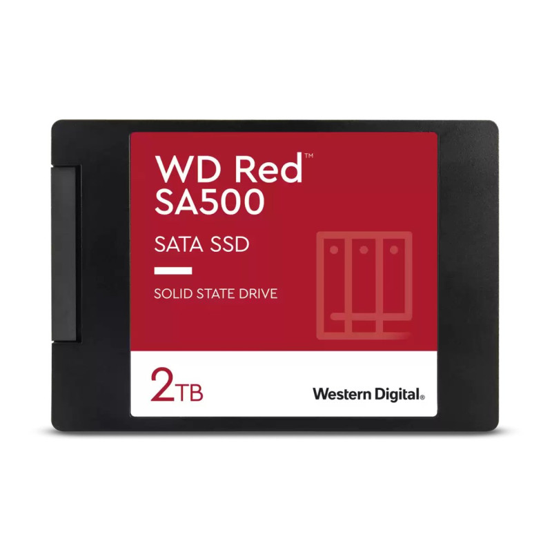Ssd 2tb western digital 2.5"/sata iii rosso [wds200t2r0a]