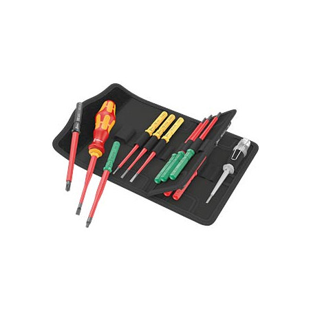 Set cacciavite wera kraftform kompakt vde 16 extra sottile 1 trovautensili