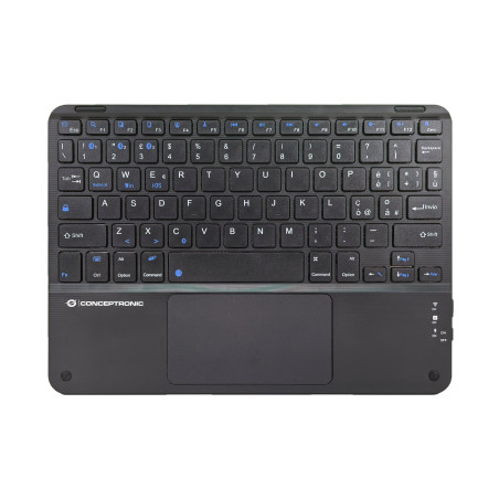 Tastiera conceptronic tobin01bit wireless con touchpad- bluetooth