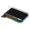 Adattatore pci ssd aqua computer kryom.2 rgbpx pcie 5.0 x4 per m.2