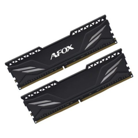Ram dimm ddr4 2x8gb afox gaming xmp2 3200mhz cl16 1.35v 2rx16 nero