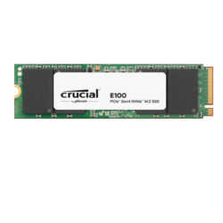 Ssd 1tb crucial e100 nvme pcie 4.0 m.2 nero
