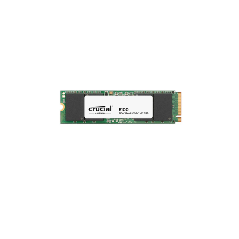 Ssd 1tb crucial e100 nvme pcie 4.0 m.2 nero