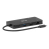 Hub usb club 3d csv-2552 usb-a/c 10/100/1000 5v 9porte nero