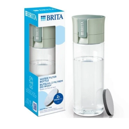 Bottiglia filtrante brita vital pastel 600ml verde [1059295]