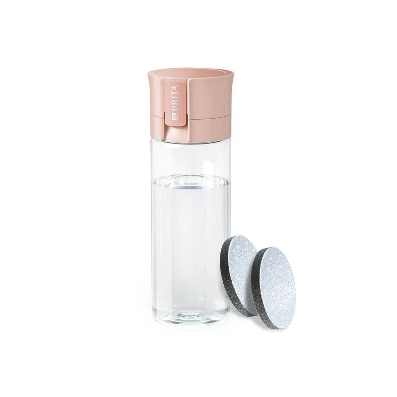 Bottiglia filtrante brita vital pastello 600ml pesca [1059293]