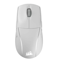 Mouse da gioco corsair m75 wireless e cablato 26000dpi bianco