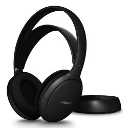 Cuffie philips shc5200m2/12 wireless 10-21000hz nero [shc5200m2/12]