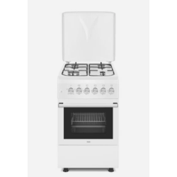 Cucina a gas de longhi dl554ew2 52l 4 fuochi 50cm classe a bianco