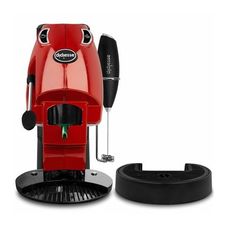 Macchina da caffe didiesse new baby a capsule 650w 1.3l nero/rossa