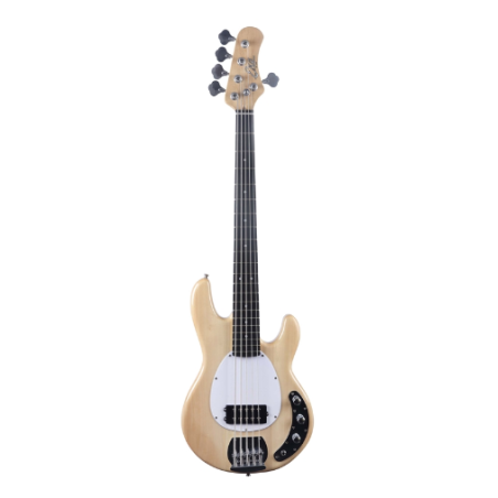 Chitarra elettrica eko guitars mm-300 bassi a 5 corde naturale