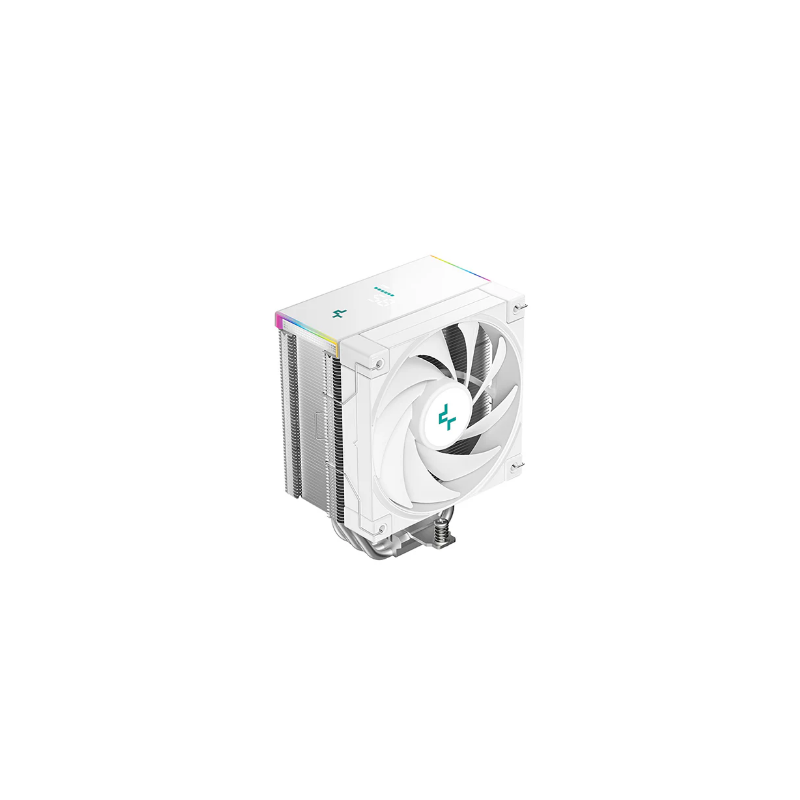 Dissipatore cpu a ventola deepcool ak500s digital se 120mm bianco