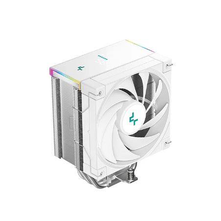 Dissipatore cpu a ventola deepcool ak500s digital se 120mm bianco
